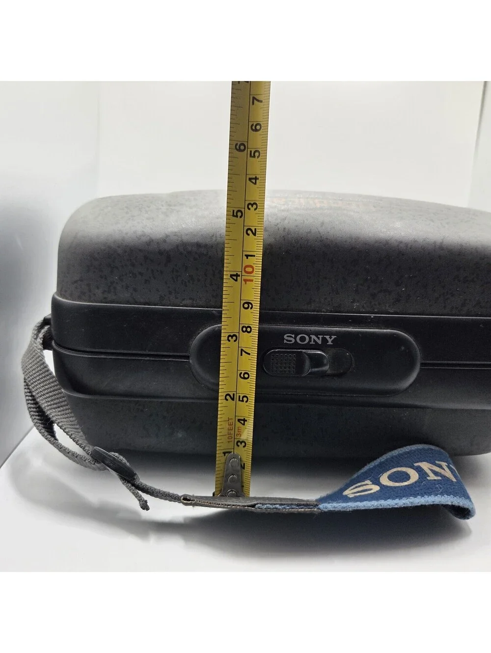 Rare Vintage Sony Handycam Travel Camera Case W/ Strap Japan 